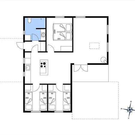 Vakantiehuis 2728-nexo-kjoddtynjan-14 Vester Somarken